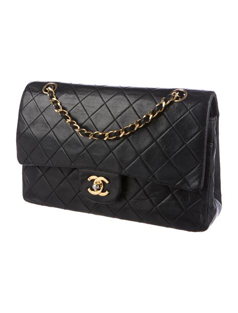 chanel single flap vintage|chanel medium classic flap price.